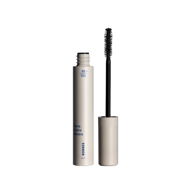Korres Drama Volume Mascara 01 Black 13ml (Μάσκαρα για Όγκο & Μήκος - Μαύρο Χρώμα)