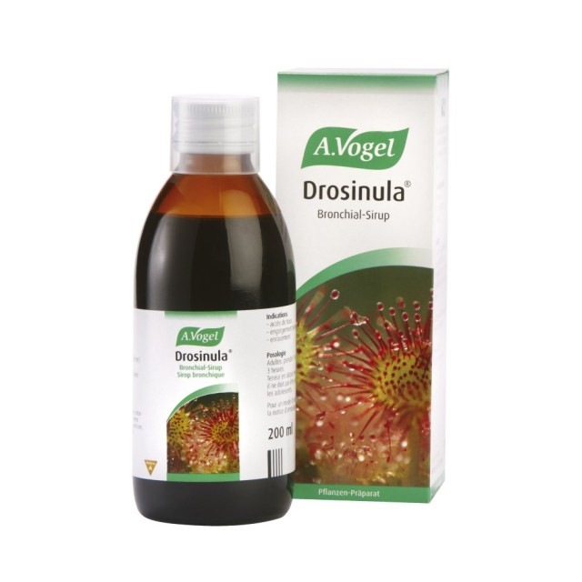 A.Vogel Drosinula Syrup 200ml (Φυτικό Σιρόπι για τον Έντονο Βήχα)