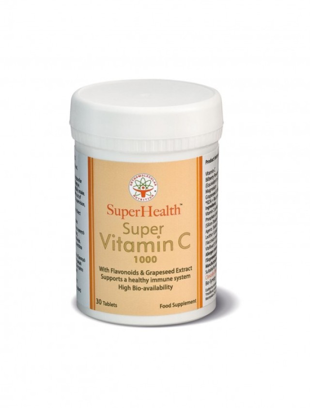 Super Health Super Vitamin C 1000mg 30caps