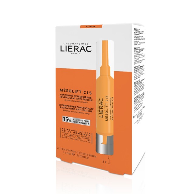 Lierac Mesolift C15 Extemporised Concentrate Revitalising Anti-Fatigue 2x15ml