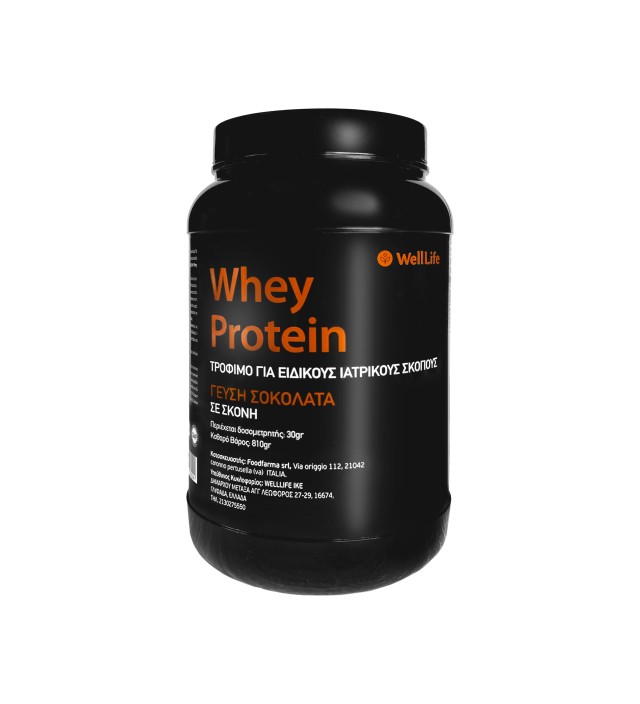WellLife Whey Protein Chocolate 810gr (Πρωτεΐνη Ορού Γάλακτος- Γεύση Σοκολάτα)
