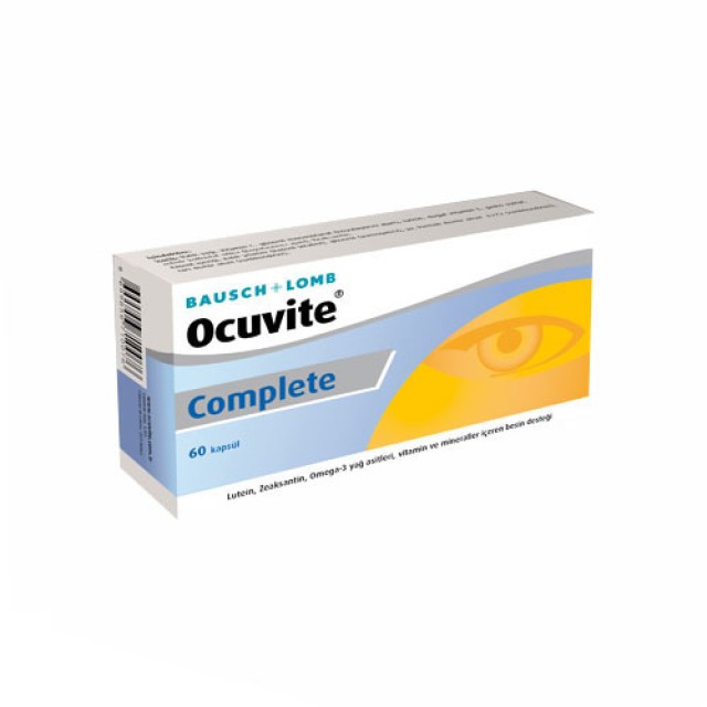 Ocuvite Complete 60 Caps (Συμπλήρωμα Διατροφής για την Προστασία των Ματιών)
