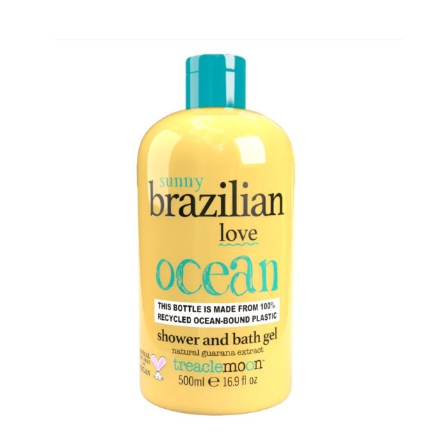 Treaclemoon Brazilian Love Bath & Shower Gel 500ml (Αφρόλουτρο με Άρωμα Γκουαρανά)
