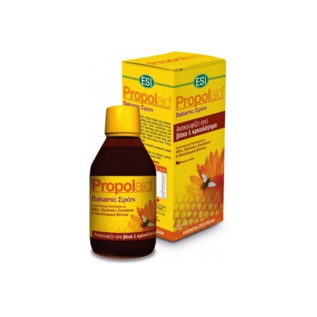 ESI Propolaid Balsamic Syrup 180ml (Σιρόπι για τον Βήχα & το Κρυολόγημα)