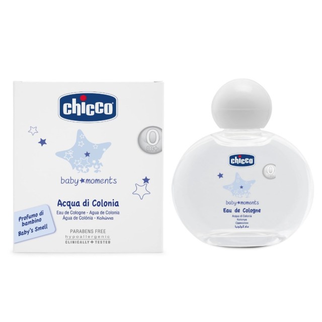 Chicco Baby Moments Eau De Cologne 100ml (Κολώνια για Μωρά 0μ+)