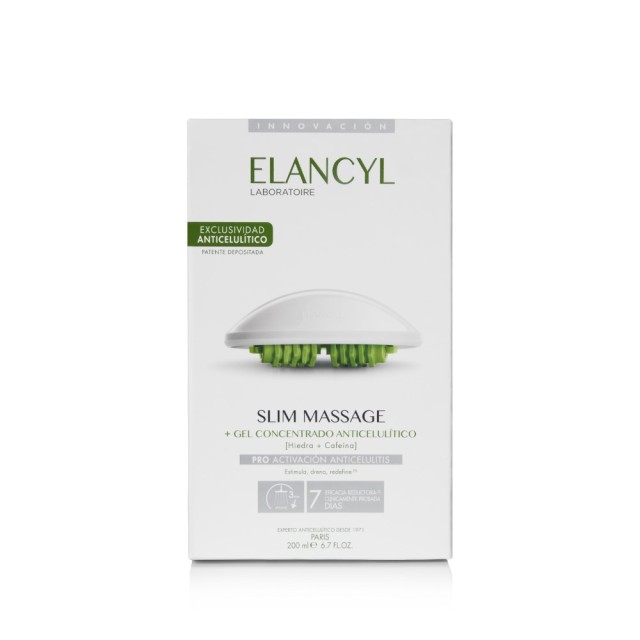 Elancyl Slim Massage & Slimming Concentrate Gel 200ml (Ζελ για Μασάζ Κατά της Κυτταρίτιδας & Ειδική Συσκευή Αδυνατίσματος) 