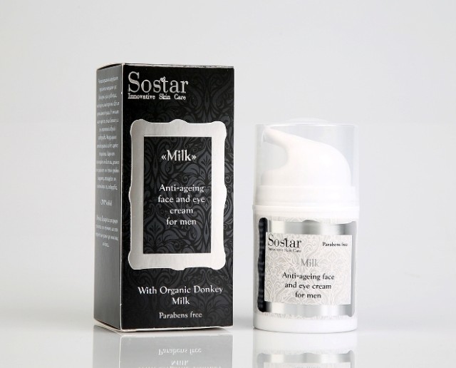 Sostar Donkey Milk Anti-Wrinkle Face & Eye Cream 50ml 