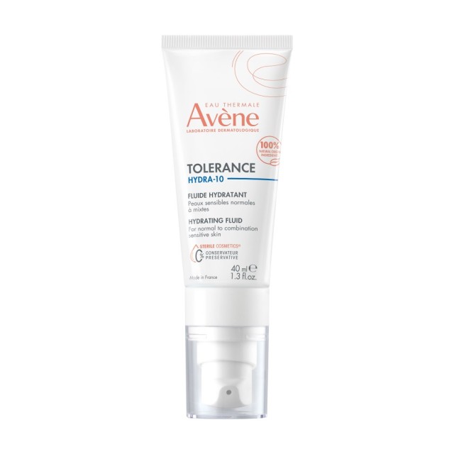 Avene Tolerance HYDRA 10 Hydrating Fluid 40ml (Ενυδατικό Fluid για Κανονική/Μικτή Επιδερμίδα)