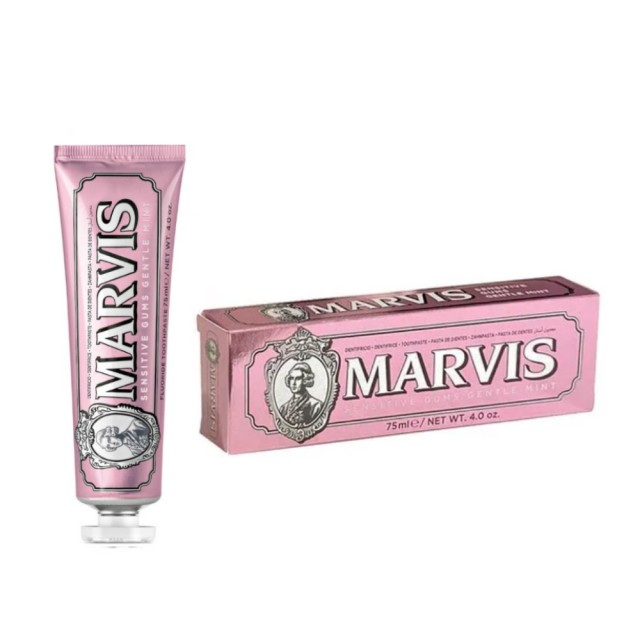 Marvis Sensitive Gums Gentle Mint Toothpaste 75ml (Οδοντόκρεμα για Ευαίσθητα Ούλα)