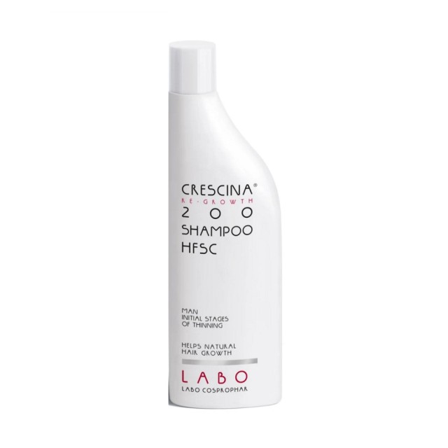Crescina HFSC Shampoo 200 Man 150ml (Ανδρικό Σαμπουάν Κατά της Τριχόπτωσης για Αρχικό Στάδιο Αραίωσης)