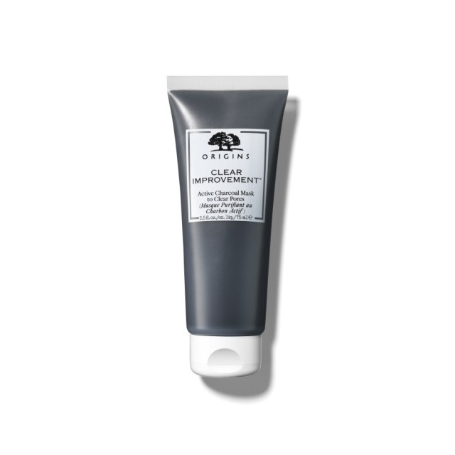 Origins Clear Improvement Active Charcoal Mask To Clear Pores 75ml (Μάσκα Προσώπου με Ενεργό Άνθρακα)