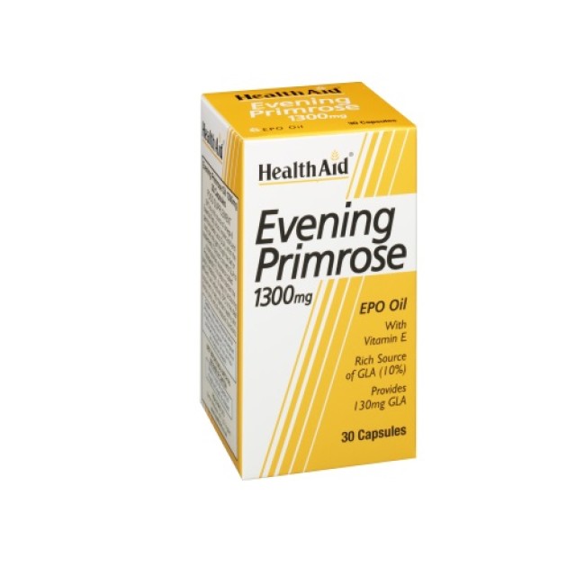 Health Aid Evening Primrose Oil 1300mg 30cap (Νευρικό Σύστημα - Μεταβολισμός)