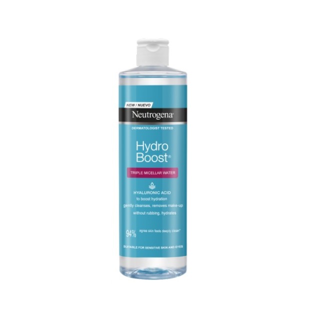 Neutrogena Hydro Boost Micellar Water 400ml (Νερό Καθαρισμού για το Πρόσωπο)