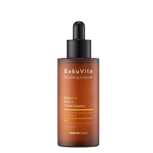 Thank You Farmer BakuVita Revitalizing Ampoule 50ml (Αμπούλα Προσώπου για Σύσφιξη & Ενυδάτωση)