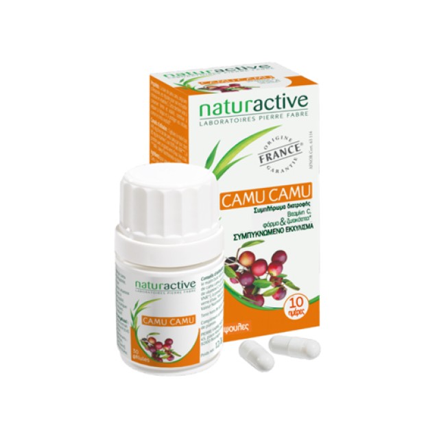 Naturactive Camu Camu 30 caps (Τόνωση - Ενέργεια)