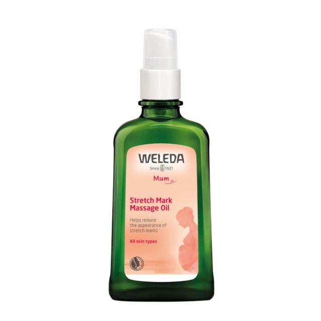 Weleda Mama Stretch Mark Massage Oil 100ml (Λάδι για τις Ραγάδες)