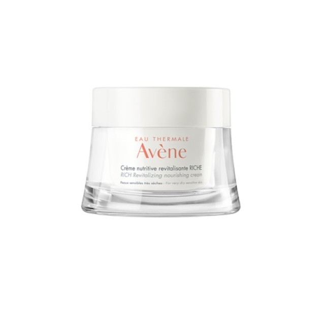 Avene Les Essentiels Rich Revitalizing Nourshing Cream 50ml (Πλούσια Ενυδατική Κρέμα Προσώπου με Εκχ