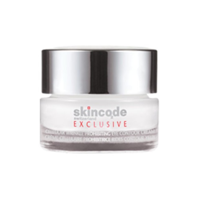 Skincode Exclusive Cellular Wrinkle Prohibiting Eye Contour Cream 15ml (Αντιρυτιδική & Συσφικτική Κρέμα Ματιών)