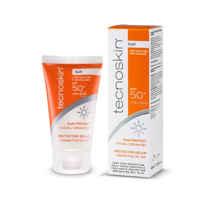 Tecnoskin Sun Protect Facial Cream SPF50+ 50ml (Αντηλιακή Κρέμα Προσώπου)