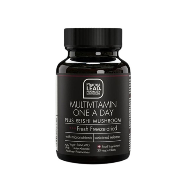 Pharmalead Black Range Multivitamin One A Day Plus Reishi Mushroom 30tabs (Συμπλήρωμα Διατροφής για 
