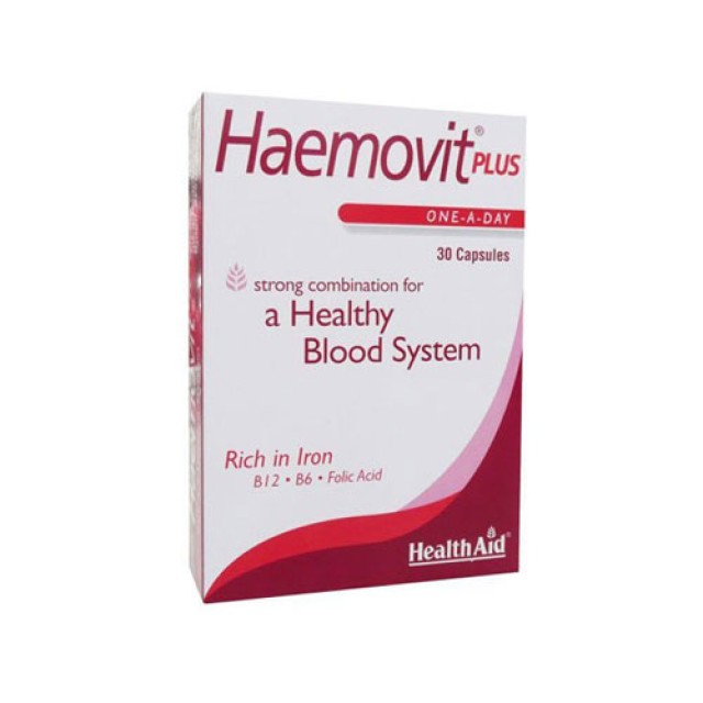 Health Aid Haemovit Plus 30cap (Σίδηρος - Αιμοποίηση)