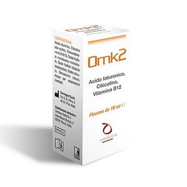 Omikron Omk2 Eye Drops10ml (Υγραντικό & Προστατευτικό Κολλύριο)