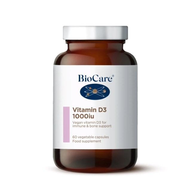 BioCare Vitamin D3 1000iu 60caps (Συμπλήρωμα Διατροφής με Βιταμίνη D3)