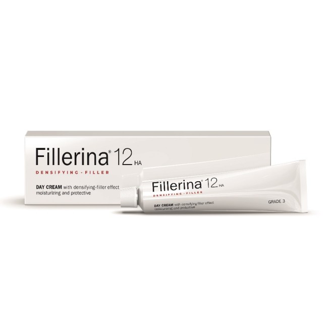Fillerina 12HA Densifying Filler Day Cream Grade 3 50ml (Κρέμα Ημέρας με Εντατική Δράση Γεμίσματος των Ρυτίδων & Αναπλήρωσης – Βαθμός 3)