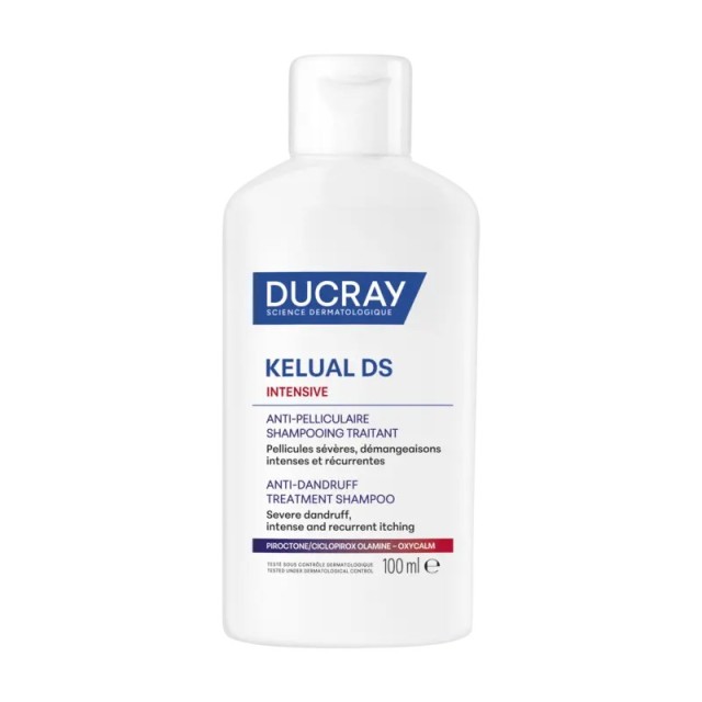 Ducray Kelual DS Anti-Dandruff Treatment Shampoo 100ml (Σαμπουάν Αγωγής Κατά της Έντονης Πιτυρίδας)