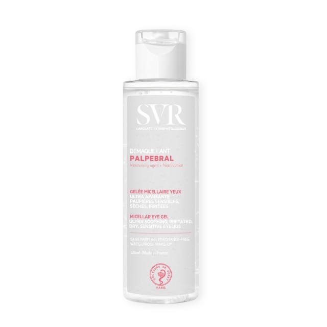 SVR Palpebral Micellar Eye Gel 125ml (Μικυλλιακό Νερό Ντεμακιγιάζ για Ευαίσθητα Μάτια)