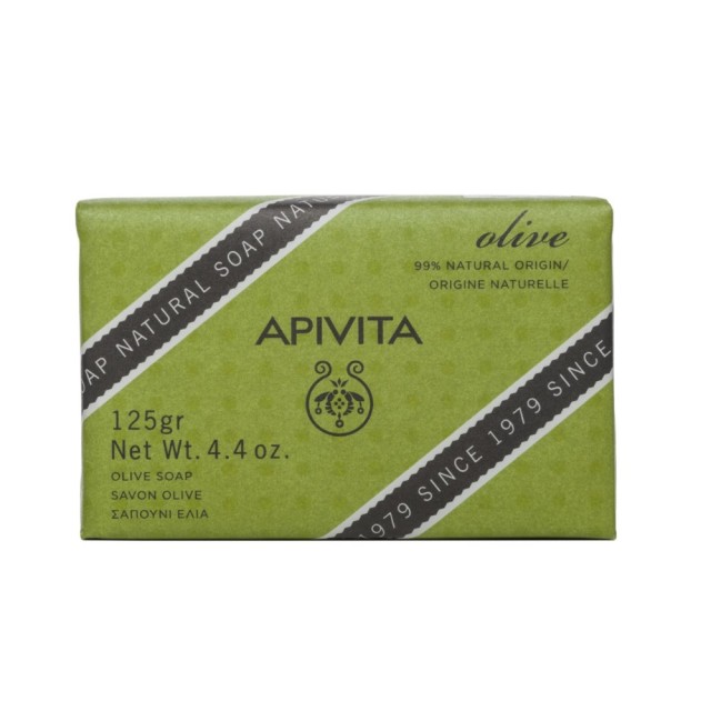 Apivita Natural Soap with Geranium & Olive 125gr