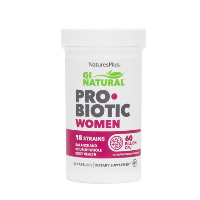 Natures Plus GI Natural Probiotic Women 30caps (Προβιοτικά για Γυναίκες)