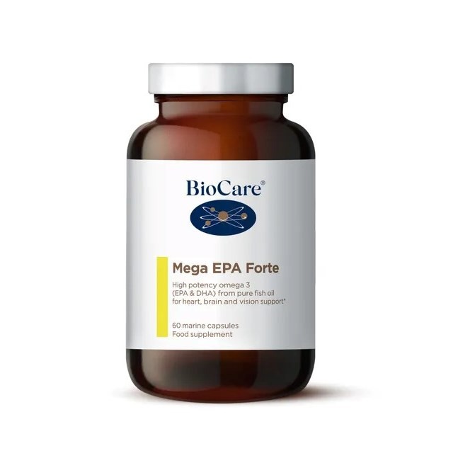 BioCare Mega EPA Forte 60caps (Συμπλήρωμα Διατροφής με Ωμέγα-3 Λιπαρά Οξέα)