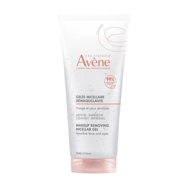 Avene Makeup Removing Micellar Gel 200ml (Τζελ Ντεμακιγιάζ για Ευαίσθητο Πρόσωπο & Μάτια)