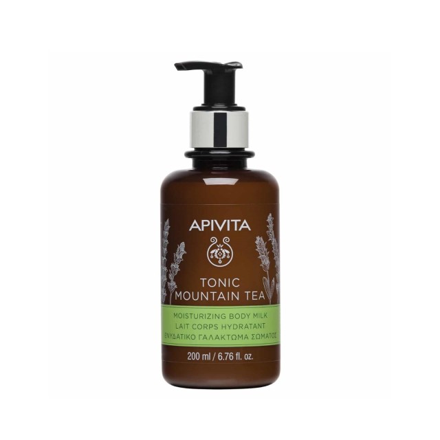 Apivita Tonic Mountain Tea Moisturizing Body Milk 200ml (Ενυδατικό Γαλάκτωμα Σώματος) 