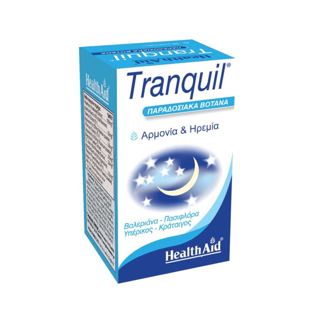 Health Aid Tranquil 30cap (Άγχος - Στρες - Νευρικότητα)