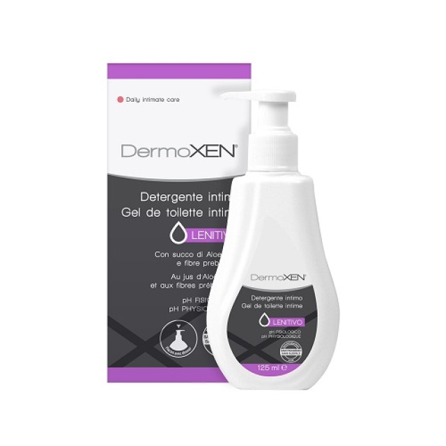 Dermoxen Lenitivo Cleanser 200ml (Υγρό Καθαριστικό της Ευαίσθητης Περιοχής για Γυναίκες στην Ηλικία της Εμμηνόπαυσης)