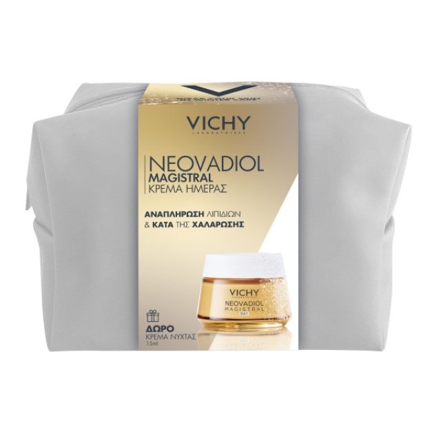 Vichy Neovadiol SET Magistral Day 50ml & ΔΩΡΟ Magistral Night 15ml (ΣΕΤ με Κρέμα Ημέρας Αναπλήρωσης Λιπιδίων & Σύσφιξης & ΔΩΡΟ Κρέμα Νύχτας)