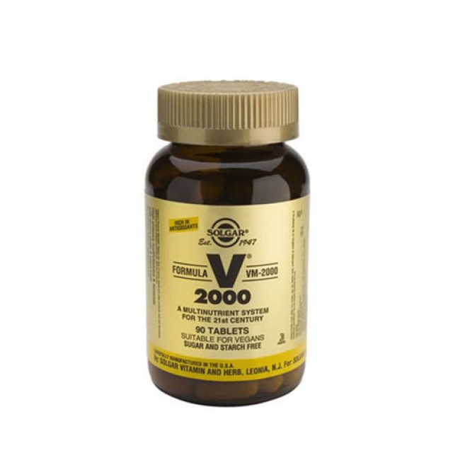 Solgar Formula VM 2000 90tabs (Πολυβιταμίνες)