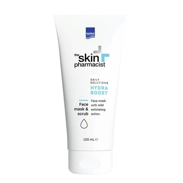 The Skin Pharmacist Hydra Boost Face Mask & Scrub 100ml (Μάσκα Προσώπου με Ήπια, Φυσική Απολεπιστική Δράση)
