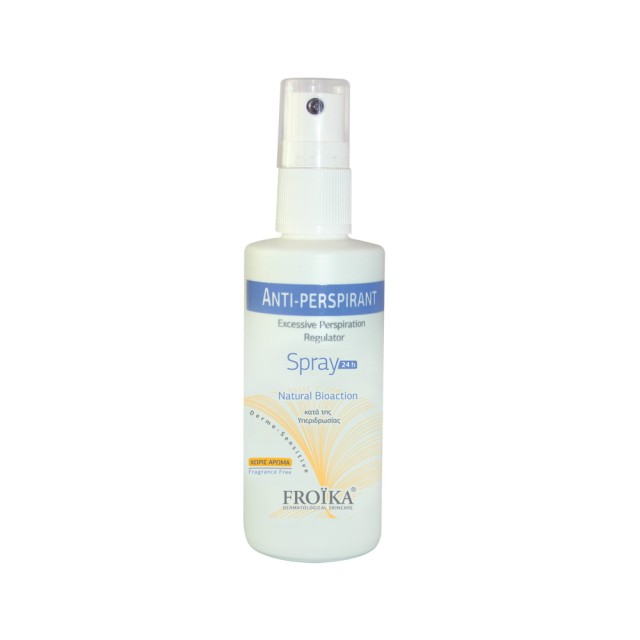 Froika Antiperspirant Spray Without Perfume 60ml (Αποσμητικό χωρίς Άρωμα)