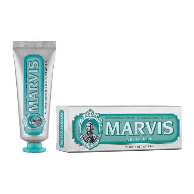 Marvis Anise Mint Toothpaste 25ml (Οδοντόκρεμα με Γεύση Γλυκάνισο & Μέντα)