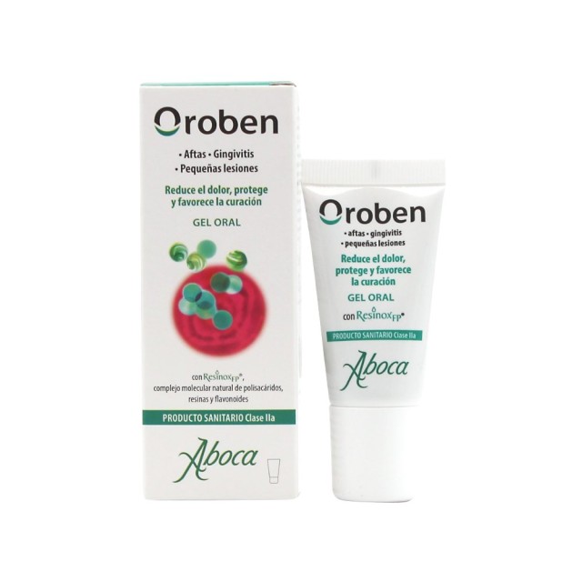 Aboca Oroben Gel 15ml (Στοματική Γέλη για Άφθες, Ουλίτιδες & Μικροτραυματισμούς)