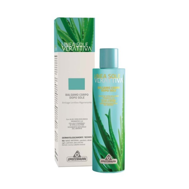 Specchiasol Verattiva After Sun Balm 200ml (Ενυδάτωση & Επανόρθωση του Δέρματος για Μετά τον Ήλιο) 