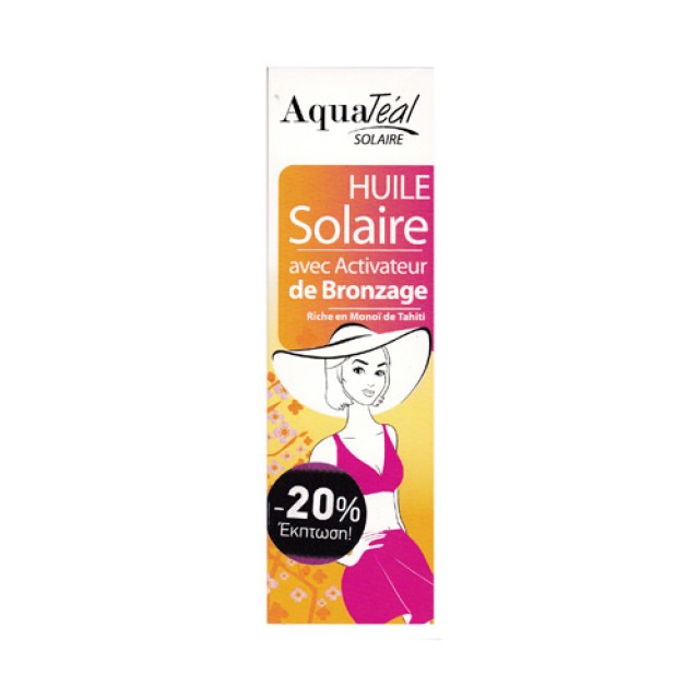 AquaTeal Hulie Solaire SPF0 100ml (Λάδι Μαυρίσματος)