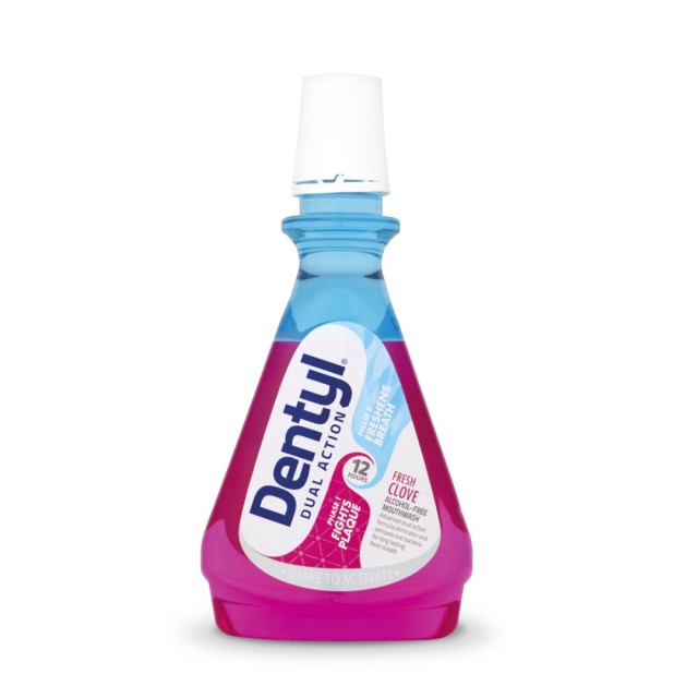 Dentyl Smooth Fresh Clove 500ml (Στοματικό Διάλυμα Κατά της Πλάκας & της Κακοσμίας με Γεύση Γαρυφαλέλαιο)