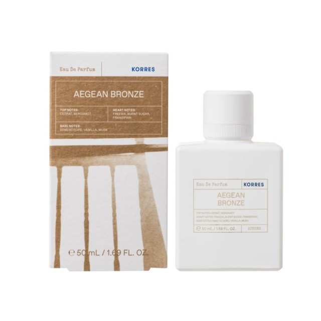 Korres Aegean Bronze Eau De Parfum 50ml (Θηλυκό, Κομψό, Εξωτικό Άρωμα)