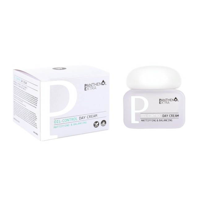 Panthenol Extra Oil-Control Day Cream 50ml (Ελαφριά Ενυδατική Κρέμα Προσώπου για Λιπαρές Επιδερμίδες)
