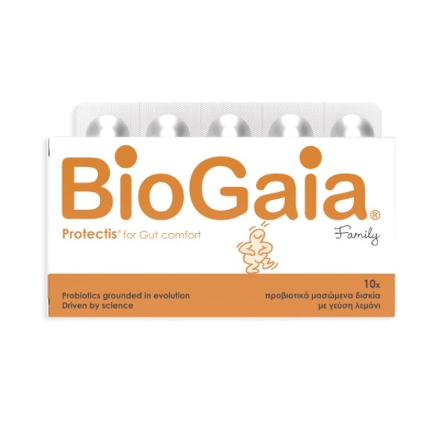 Biogaia Protectis Family Probiotics 10chewable Tabs