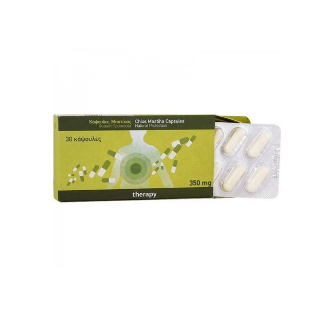 Mastiha Therapy Chios Mastiha Capsules 30caps (Συμπλήρωμα Διατροφής Μαστίχα Χίου 30ταμπ)